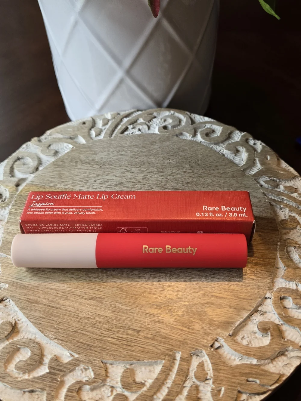 Rare Beauty Lip Soufflé Matte Lip Cream — Shade Inspire
